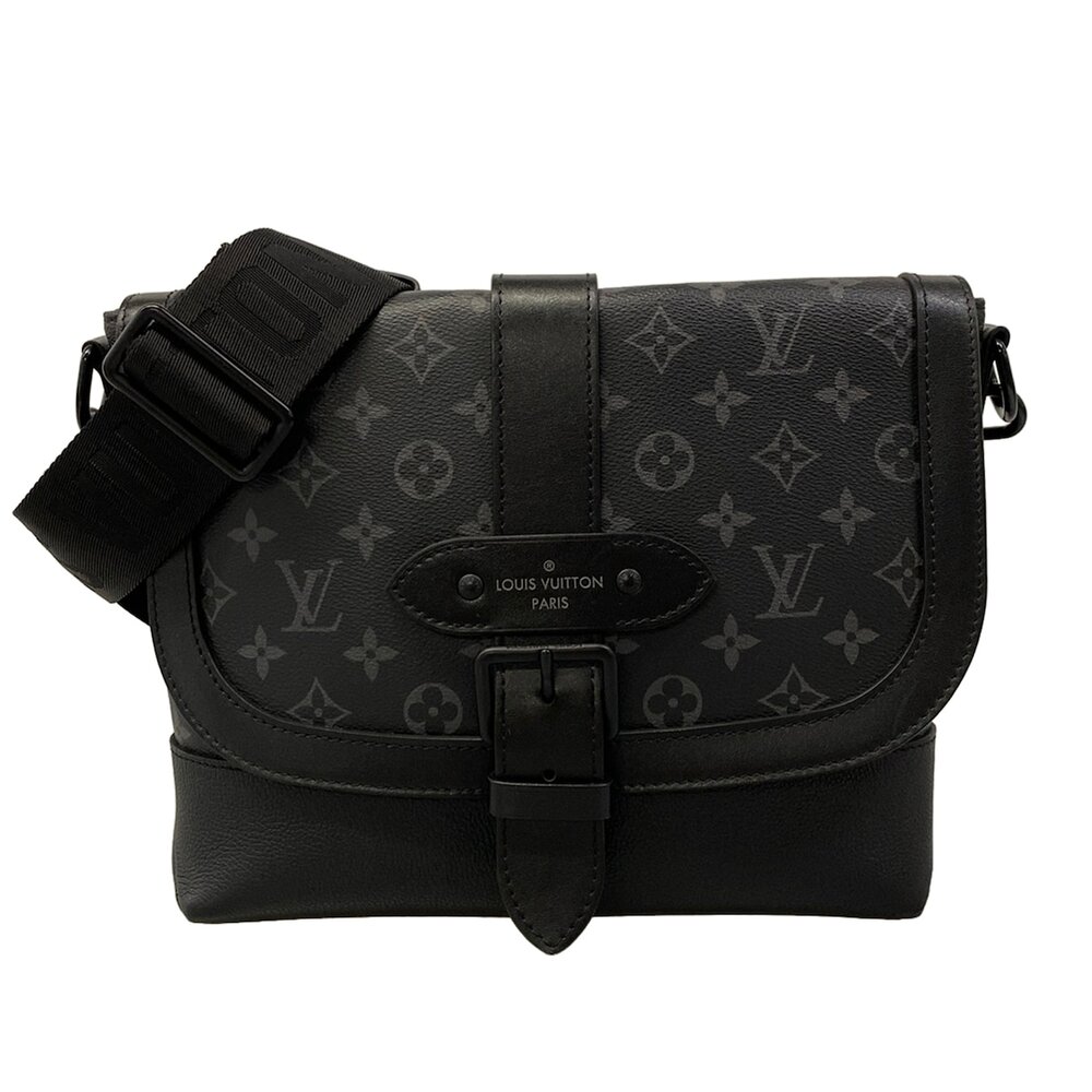 Louis Vuitton Saumur Messenger (canvas) Shoulder Bag M45911 Monogram Eclipse